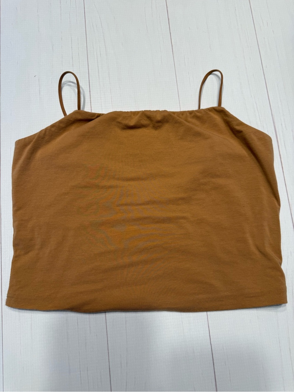 Everlane Camel Brown Spaghetti Strap Camisole